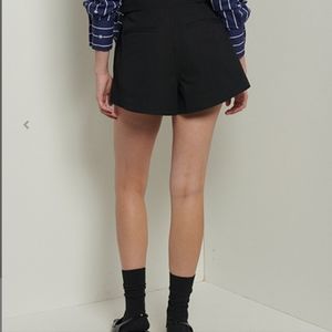 Derek lam crosby black shorts